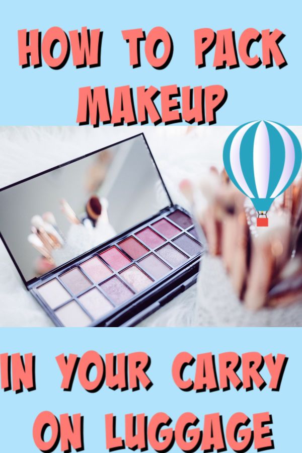 can i bring makeup on a plane?