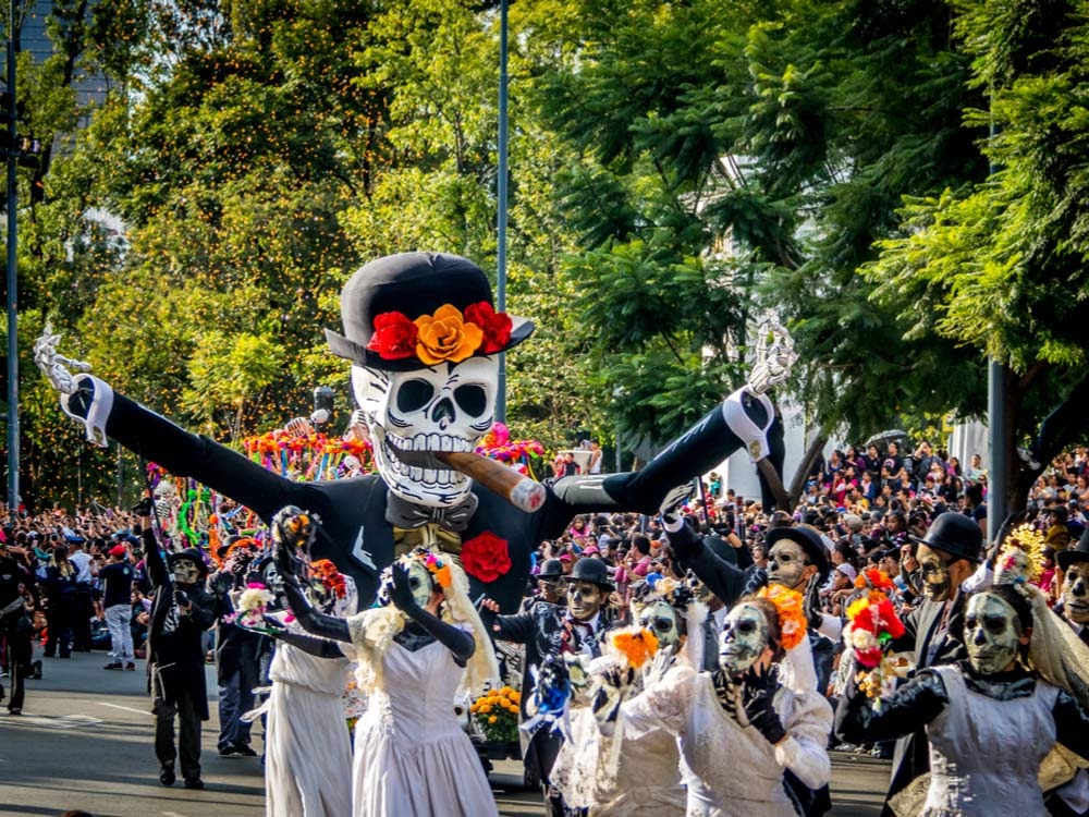 Day of the Dead celebration in Mexico